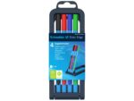 Balpen Schneider Slider Edge kartonetui a 4 stuks basic     kleuren