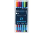 Balpen Schneider Slider Edge XB 1,4mm assorti etui a 6 stuks