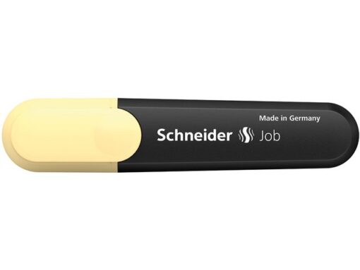 Tekstmarker Schneider Job pastel kleur vanille