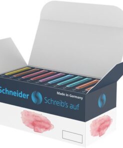 Inktpatronen Schneider pastel doos 10 sets a 6st.