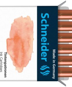 Inktpatronen Schneider pastel Abrikoos doos 6st.