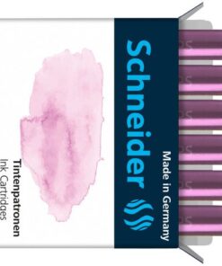 Inktpatronen Schneider pastel Lila doos 6st.