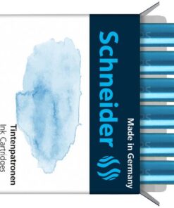 Inktpatronen Schneider pastel IJs Blauw doos 6st.