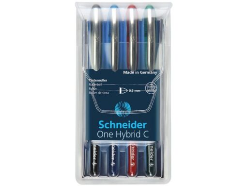 Rollerball Schneider One Hybrid C 0,5mm etui 4 stuks