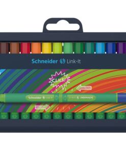 Viltstift Schneider Link-It 1,0mm assorti 16 stuks