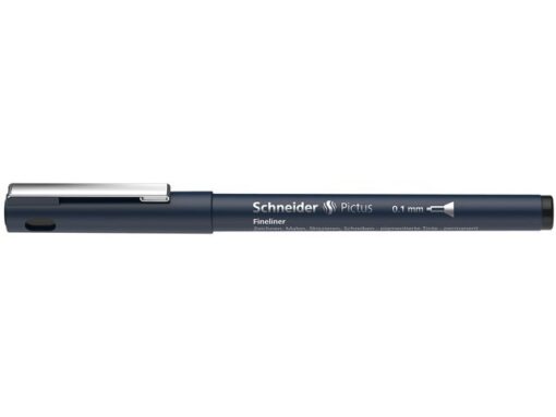 Fineliner Schneider Pictus 0,1 zwart