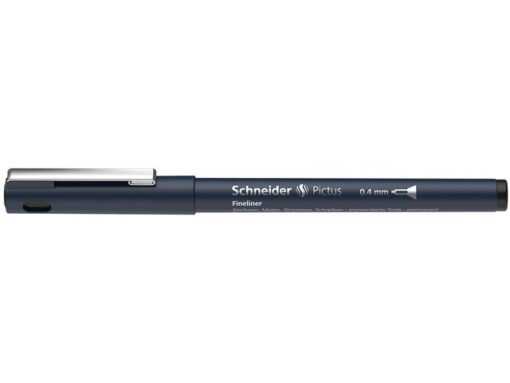 Fineliner Schneider Pictus 0,4 zwart