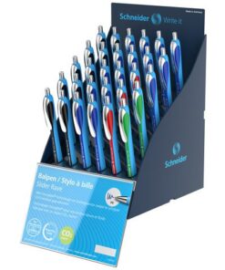 Balpen Schneider Rave SiS-display 30x NL-FR inhoud: 15x     S-132503 3x S-132502