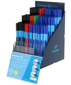 Balpen Schneider Slider Edge XB 1,4mm SIS-display 120 stuks Franstalig
