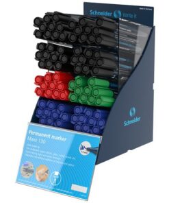 Marker Schneider Maxx 130 permanent ronde punt SIS-display  80 stuks