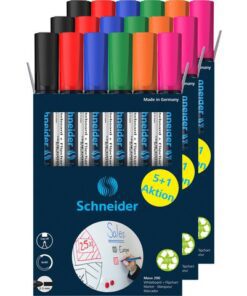 Boardmarker Schneider Maxx 290 assorti 3x doos 5+1 gratis