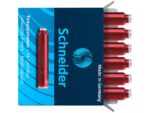 Inktpatronen Schneider doos a 6 stuks rood