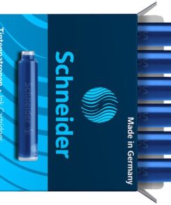 Inktpatronen Schneider doos a 6 stuks blauw