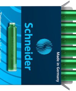 Inktpatronen Schneider doos a 6 stuks groen