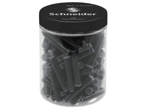 Inktpatronen Schneider container à 100 stuks zwart