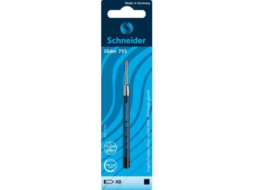 Vulling Schneider Slider 755 XB blister zwart
