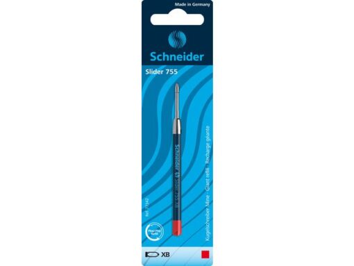 Vulling Schneider Slider 755 XB blister rood