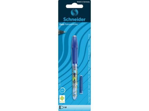Rollerball Schneider Zippi op blister assorti met           inktpatroon