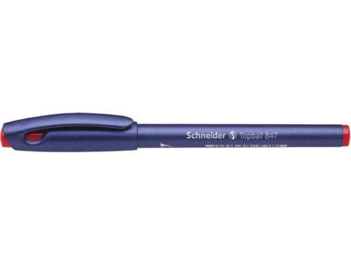 Rollerball Schneider Topball 847 0,5mm rood