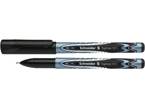 Fineliner Schneider Topliner 911 navulbaar zwart