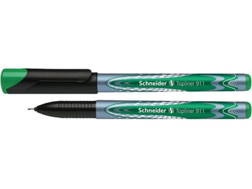 Fineliner Schneider Topliner 911 navulbaar groen
