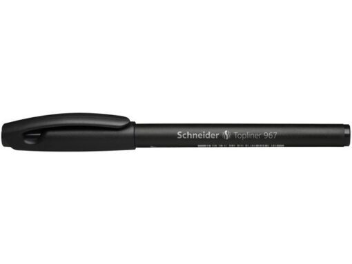 Fineliner Schneider Topliner 967 0,4 mm zwart