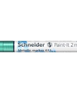 Metallic marker Schneider Paint-it 011 2mm groen metallic
