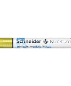 Metallic marker Schneider Paint-it 011 2mm geel metallic