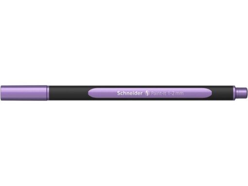 Metallic liner Schneider Paint-it 020 1-2mm frosted paars   metallic