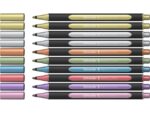 Metallic liner Schneider Paint-it 020 1-2mm doos 10st.      ass.kleur (metallic zilver 2x,