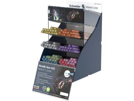 Metallic liner Schneider Paint-it 020 1-2mm 100st.          SIS-display Engels