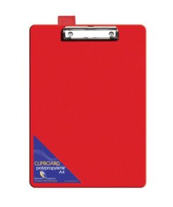 Klembord Seco A4+ basic rood