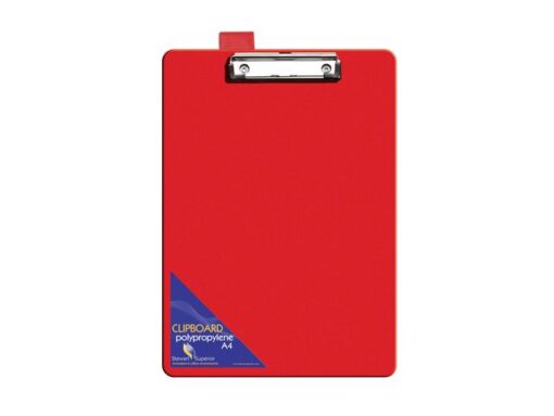 Klembord Seco A4+ basic rood