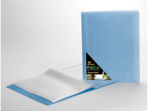 Showalbum Seco blauw 40 tas Biologisch afbreekbaar