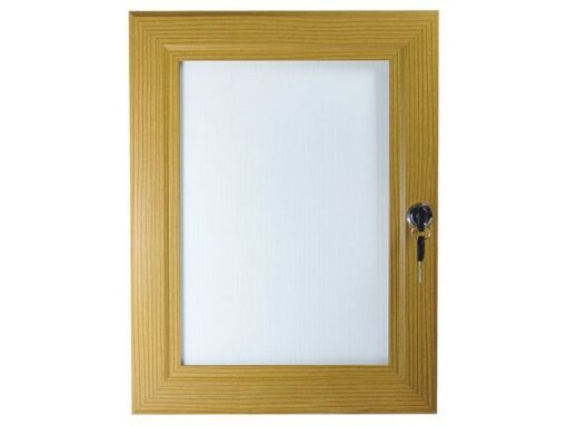 Posterlijst Seco A3 Perspex licht hout afsluitbaar