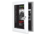 Posterlijst Seco A3 Perspex wit afsluitbaar