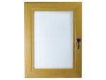 Posterlijst Seco A4 Perspex licht hout afsluitbaar