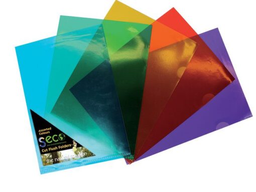 L-map Seco A4 25st. Assorti Biologisch afbreekbaar, 100     micron