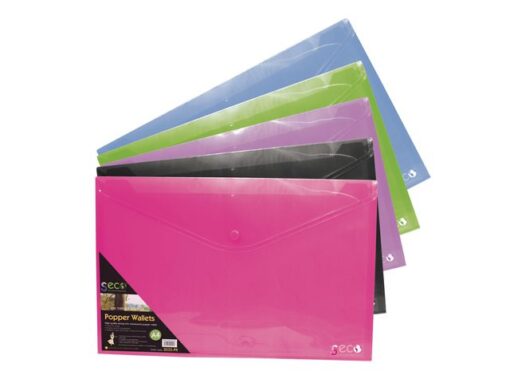Envelopmap Seco A4+ 5 st Assorti Biologisch afbreekbaar 180 micron