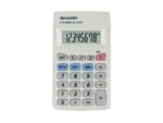 Calculator Sharp EL233S grijs hand 8 digit
