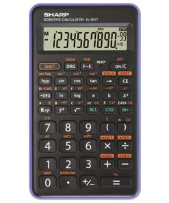 Calculator Sharp-EL501TVL zwart-violet wetenschappelijk