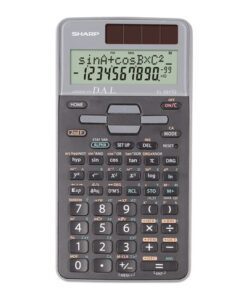 Calculator Sharp-EL531TGGY zwart-grijs wetenschappelijk