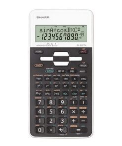 Calculator Sharp EL531THWH zwart-wit wetenschappelijk