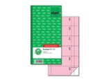 Bonboekje Sigel zelfdoorschrijvend 10,5x20cm 360 nrs roze