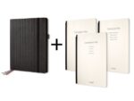 Sigel Business Organiser Conceptum Flex Kunstleer, A4, zwart,     gevuld met schrift geruit, to-do-list schrift en