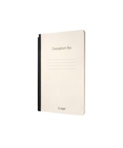 Notitieschrift Conceptum Flex A5, chamois 80gr,             Punt-gelijnd, 92 pagina's softcover, FSC