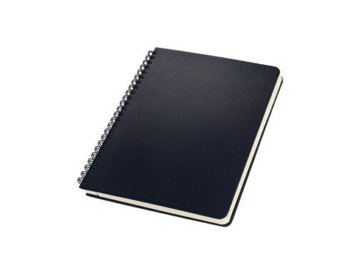 Sigel Notitieblok Conceptum A5 zwart 5mm ruit hardcover. 160      pagina's 80 grams chamoiskleurig papier. Met quickpocket.