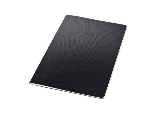 Sigel Notitieboek Conceptum A4 zwart gelinieerd softcover. 64     pagina's 80 grams chamoiskleurig papier. Met quickpocket.