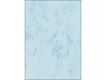 Structuurdesign Sigel A4 200grs pak a 50 vel marmer blauw