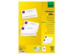 Visitekaartjes Sigel 200grs pak a 150 stuks wit
